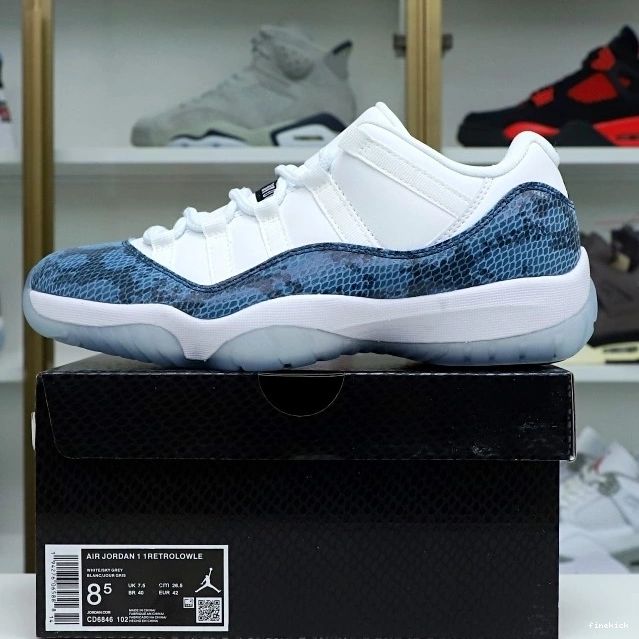 Air 11 Jordan snakeskin” Jordan “navy 0718